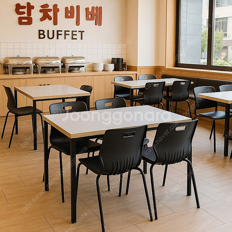 김밥집 국수집 식당 테이블 식탁 2인 4인--0